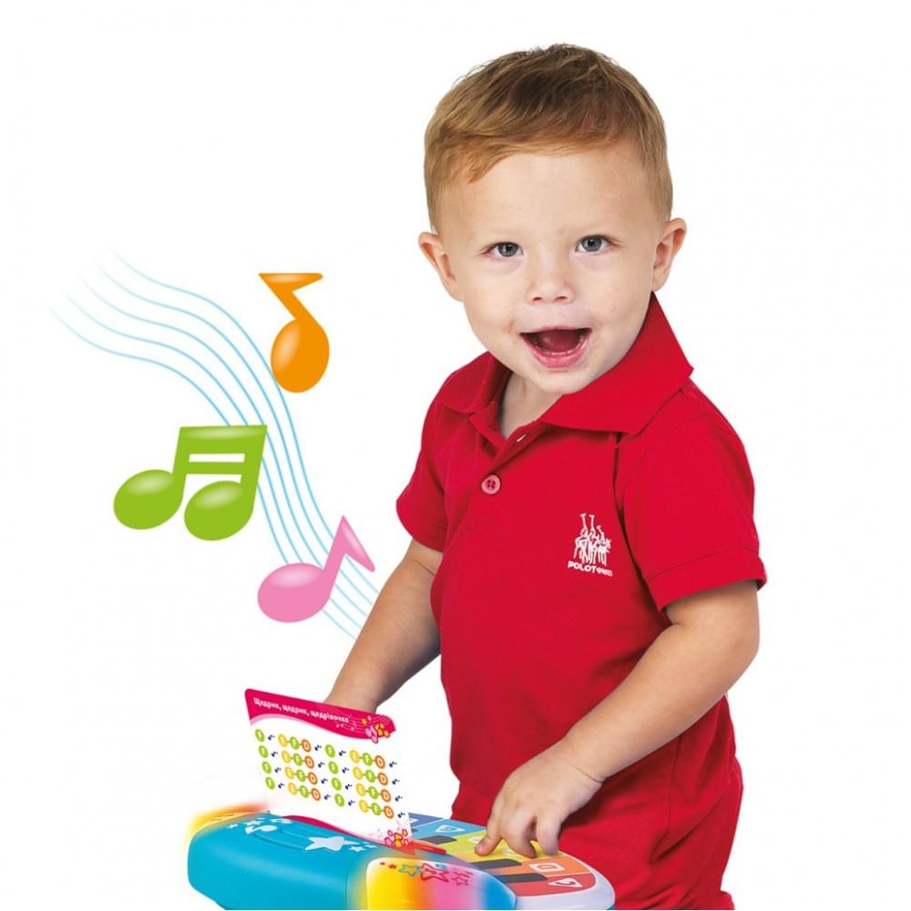 Дитяча музична іграшка "Кольорові ноти" KIDDI SMART 4514T-KS