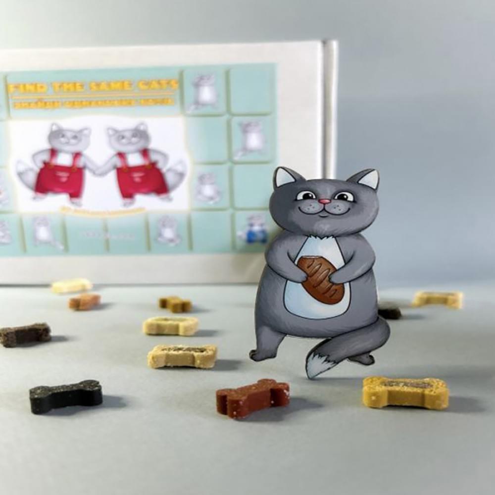 Настільна гра "Знайди однакових котів" Ubumblebees (ПСД217) PSD217 на увагу