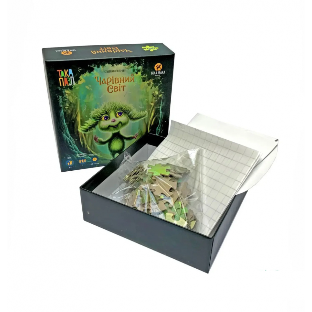 Дитячи Пазли  !Чарівний світ Хуха" Така Мака 960292 96 елементів