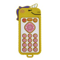 Силіконовий прорізувач пульт "Єдиноріг" MGZ-0425(Yellow)