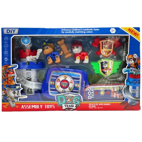 Ігровий набір "Щенячий патруль" База Bambi 627-19-2 фігурки з аксесуарами