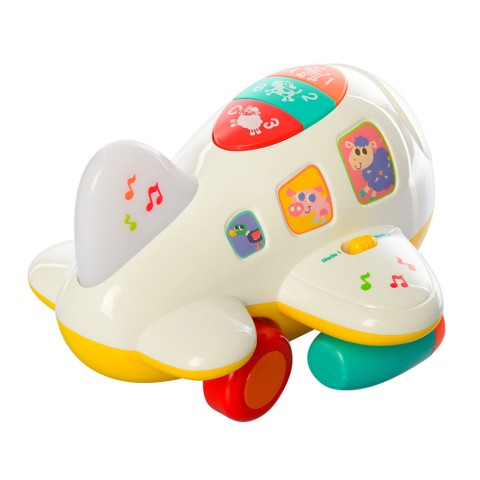 Дитячий музичний літак 6103 з регулюванням гучності