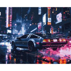 Картина за номерами "Нічна подорож" ©art_selena_ua KHO3604, 40х50 см