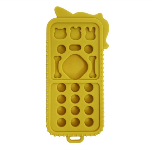 Силіконовий прорізувач пульт "Єдиноріг" MGZ-0425(Yellow)