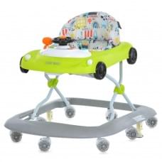 Дитячі ходунки Car way ME 1216 Green-Gray, музика, світло