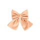 Дитяча зачіпка-бант 0901-191-15 еко-шкіра, персиковий