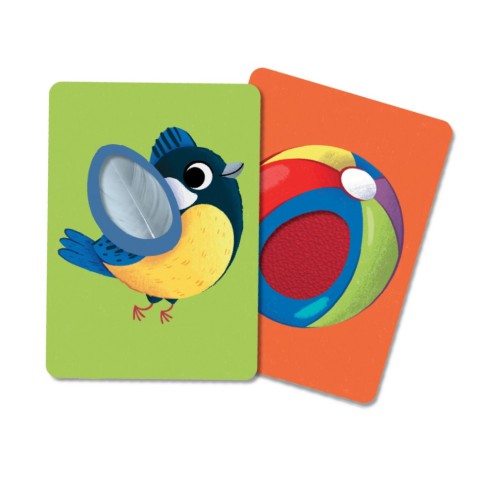 Набір карток з тактильними елементами "На прогулянці" 301231