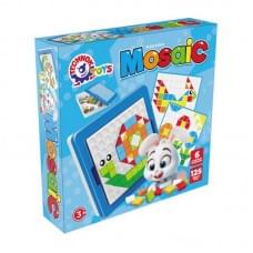 Дитячий розвиваючий набір "Мозаїка" 2215TXK 125 фішок, 6 шаблонів