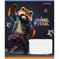 Зошит учнівський "Dance star" 018-3276L-3 в лінію, 18 аркушів