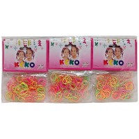 Силіконові резинки міні 0308-277, 12 штук