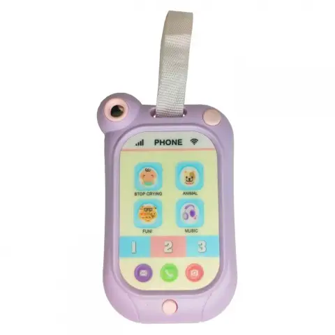 Игрушка мобильный телефон G-A081 интерактивный Violet