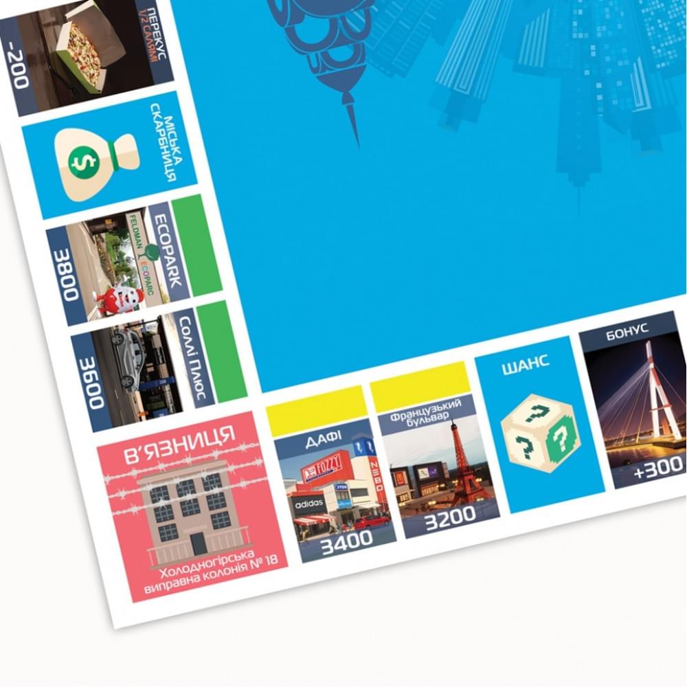 Настільна гра "Монополія Бізнес по-Харківськи" PLR-0027