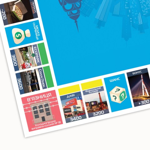 Настільна гра "Монополія Бізнес по-Харківськи" PLR-0027