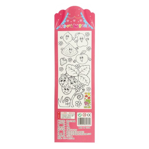 Дитячий набір наліпок 992327-4 для дівчат, ПВХ, 33х10 см
