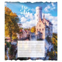 Зошит учнівський "Старе місто" 096-630039K-2 в клітинку, 96 аркушів