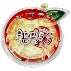 Дитяча головоломка лабіринт "Apple maze" 2347(Red) розмір 7х1х9 см