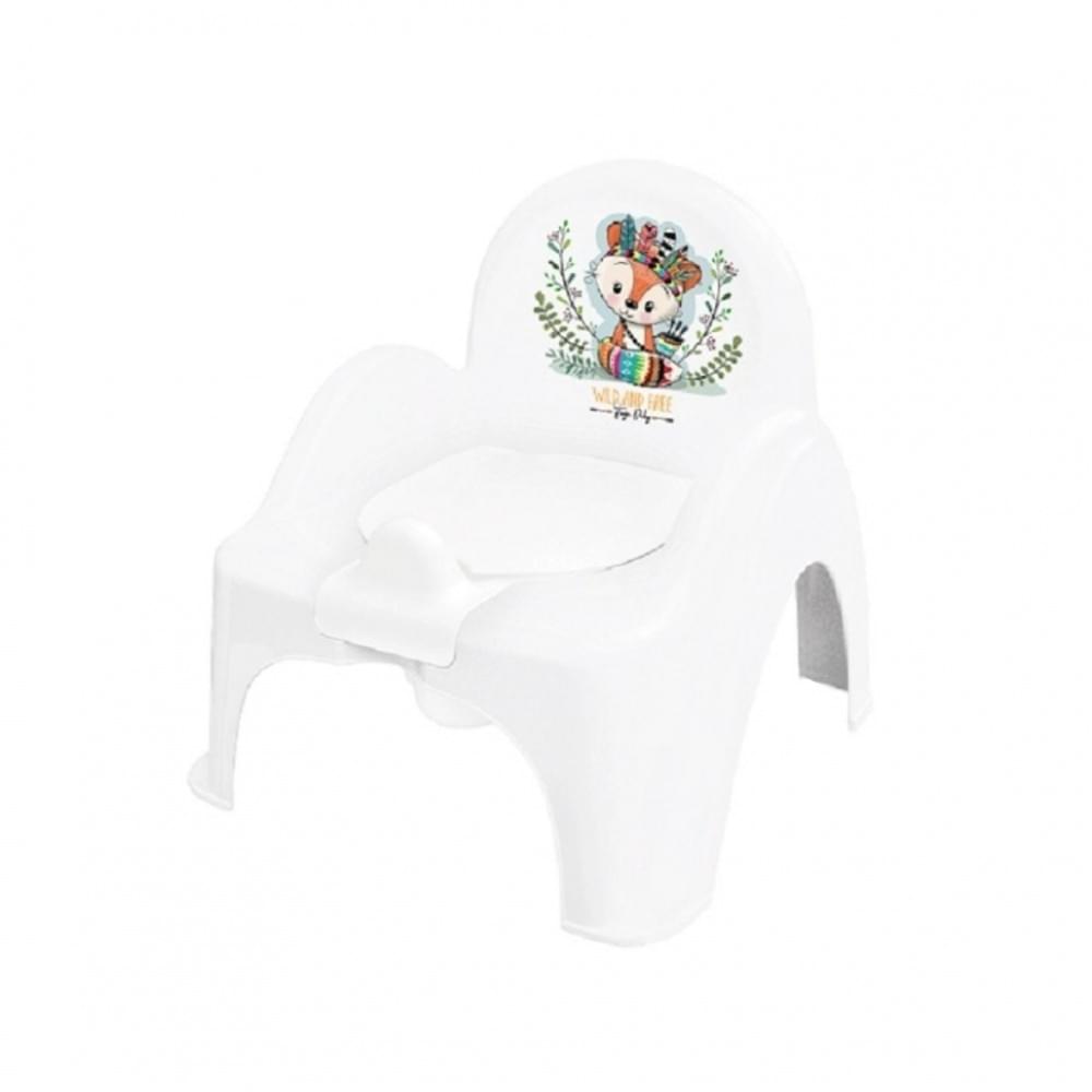 Горщик - стільчик "Дикий захід: Лисичка" Tega Baby DZ-007-103-LISEK білий Горщик - стільчик "Дикий захід: Лисичка" Tega Baby DZ-007-103-LISEK білий