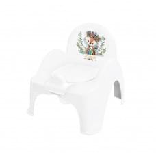 Горщик - стільчик "Дикий захід: Лисичка" Tega Baby DZ-007-103-LISEK білий
