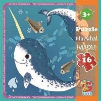 Дитячий пазл "В океані" LO4, 16 елементів