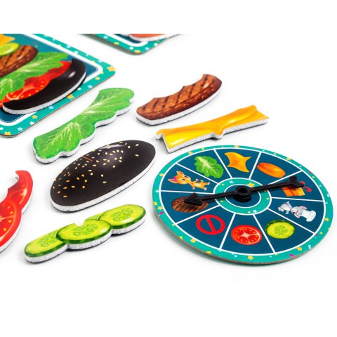 Дитяча магнітна гра "Бургер" VT2310-06 укр. мовою