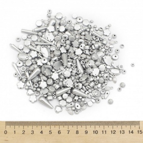 Декоративні намистинки для творчості Dom Busin УТ100031396 в упаковці 145 шт