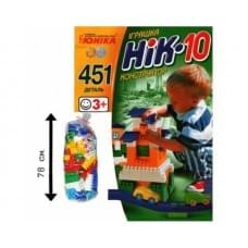 Дитячий конструктор НІК-10 70972, 451 велика деталь
