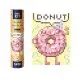 Картина за номерами стікерами в тубусі "Пончик", 1200 стікерів 1869, 33х48 см