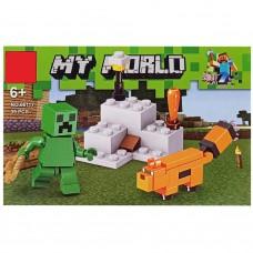 Конструктор дитячий "Minecraft" 66117-8, 40 деталей