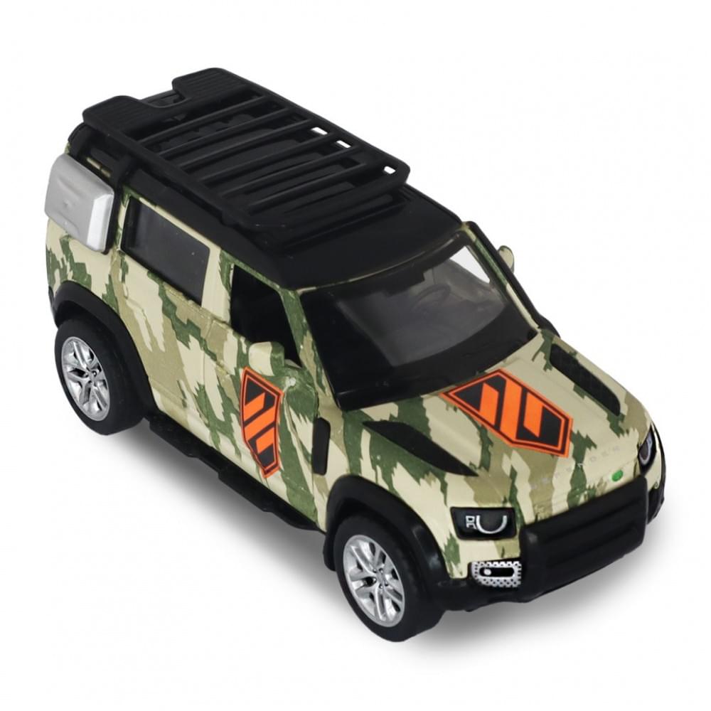 Автомодель серии "Шевроны Героев" Land Rover Defender 110 "3 ОШБр" TechnoDrive 250363M2 масштаб 1:39