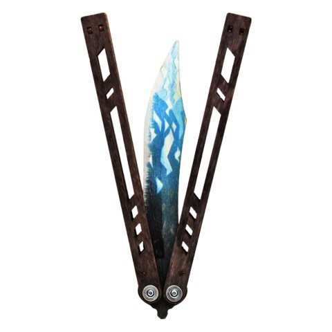 Ніж дерев'яний сувенірний "SO-2 Метелик COLD FLAME" SO2BAL-C