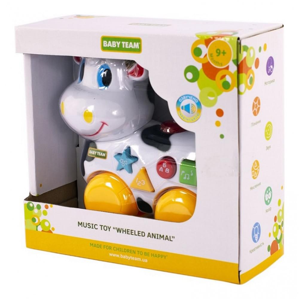 Дитяча музична іграшка "Тварина-каталка" 8641