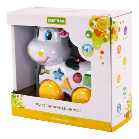 Дитяча музична іграшка "Тварина-каталка" 8641