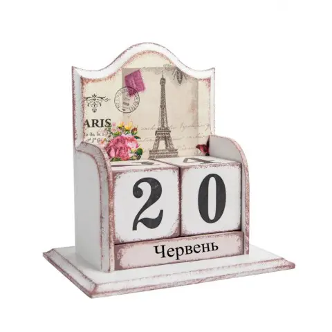 Дитячий набір для творчості. Декупаж "Вічний календар" (Д-001) D-001 календар кубик