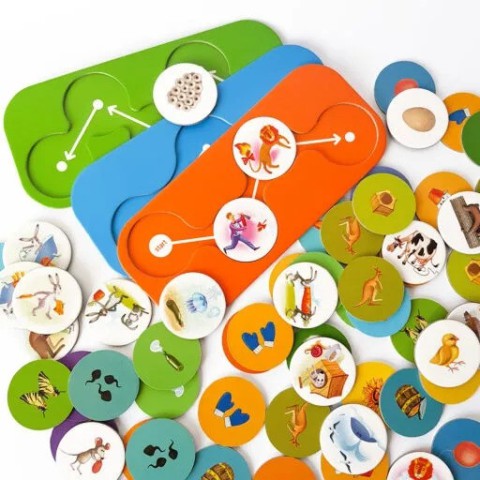 Настільна гра "Що за чим" 960155 укр. мовою