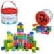 Дитяча дерев'яна іграшка "Городок №1" Limo Toy MD 0938-1, 24 блоки
