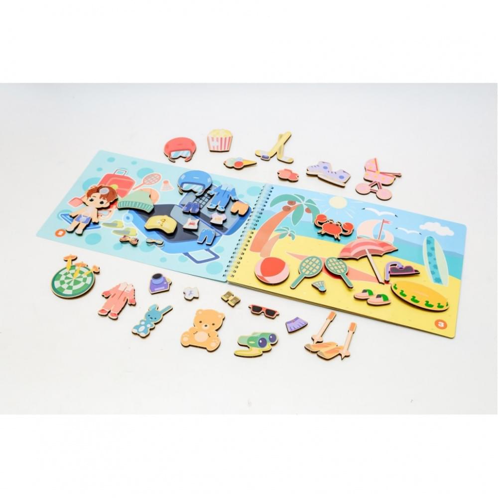 Розвиваюча іграшка "Мока Бока Відпочинок" Puz-88893, 59 деталей