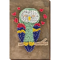 Набір стринг-арт "Сова" ABC-004 дерев'яна основа