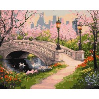 Картина за номерами "Весняний парк" ©art_selena_ua KHO3663, 30х40 см