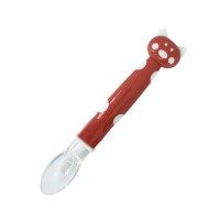 Дитяча силіконова ложка "Хрюшка" MGZ-0114(Brown)