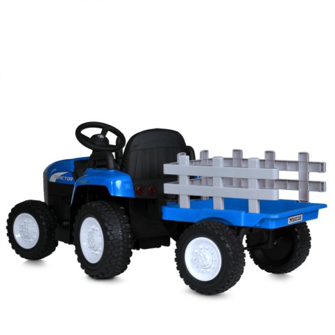Дитячий електромобіль Трактор M 6038EBLR-4 до 30 кг