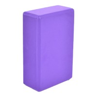 Блок для йоги MS 0858-11 EVA, Чорний Фіолетовий