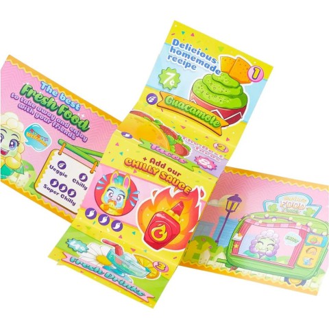 Ігровий набір Фургончик з Їжею Moji Pops PMPSB216IN80 (2 фігурки, аксесуари)