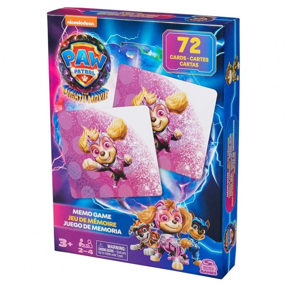 Настільна гра-мемо "Щенячий патруль у кіно 2" Spin Master SM98273/6067937, 72 карти