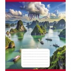 Зошит учнівський "Краса природи" 012-500301K-3 в клітинку, 12 аркушів (959050)