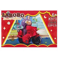 Дитячий конструктор Summer holiday LABUBU K973A-3, 22 деталі