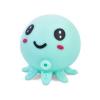 Дитяча іграшка-антистрес "Восьминіг" MS 3951(Turquoise) з борошном, 7,5 см