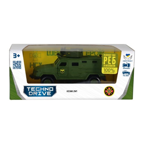 Ігрова автомодель "Козак 2М1 - Гур Мо" KS450-1 серія "Шеврони Героїв"