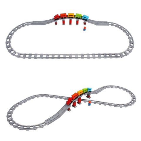 Дитячий набір конструктора "Залізниця" 1300TXK 59 деталей