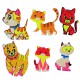 Набір фетрових фігурок на підставці "Котики" 180144