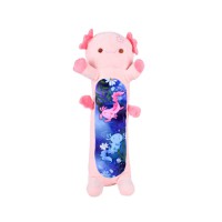 М'яка іграшка-подушка "Аксолотль-батон" HKF2206(Pink) розмір 100 см